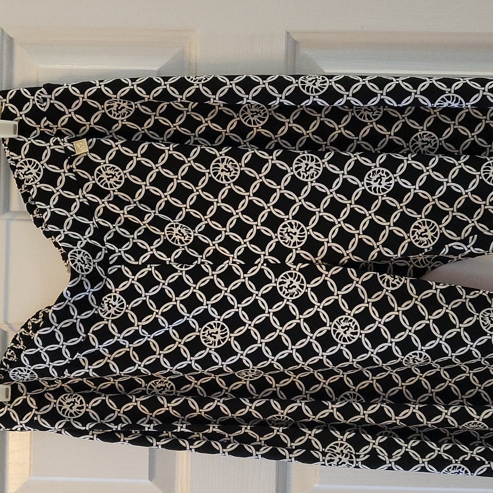 Anne Klein print pants, size XL